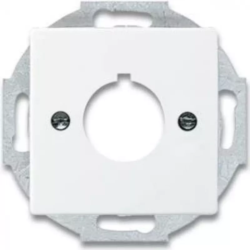 Busch-Jaeger 2533-84. Produktfarbe: Weiß, Material: Metall, Kunststoff, Markenkompatibilität: Busch-Jaeger. Breite: 63 mm, Höhe: 63 mm (2CKA001724A425