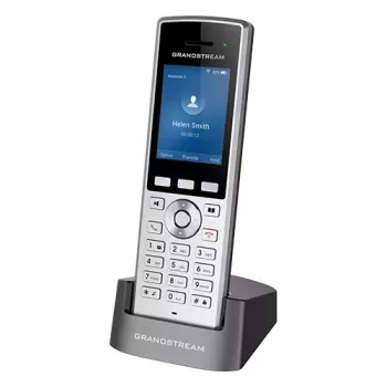 Grandstream Networks WP822 IP-Telefon Schwarz, Silber 2 Leitungen LCD Wi-Fi