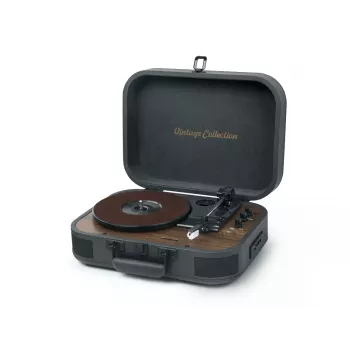 Muse Plattenspieler Stereoanlage mit Bluetooth Out | MT-207 DGB | 2x5 W | Bluetooth | Schwarz/Braun
