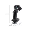 Flightstick-Add-On-Griff Thrustmaster Sol-R 3 AVA, Schwarz, USB Type-C, analog/digital, PC, 75×115×200 mm