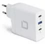 DICOTA D31983 Ladegerät für Mobilgeräte und Laptops, Weiß, AC-Schnellladung, Induktiv