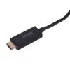 SAVIO Videokabel-Adapter DisplayPort auf HDMI Typ A CL-56, 1,5 m, Schwarz