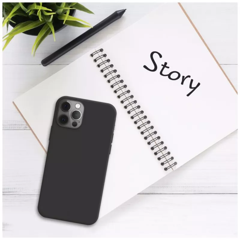Fixed STORY Backcover für Xiaomi Redmi 15 4G/5G, gummierte schwarze Schutzhülle