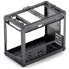 Jonsbo C6 MAX PC-Gehäuse, Mini-Gehäuse, Micro-ATX, Hartglas - schwarz