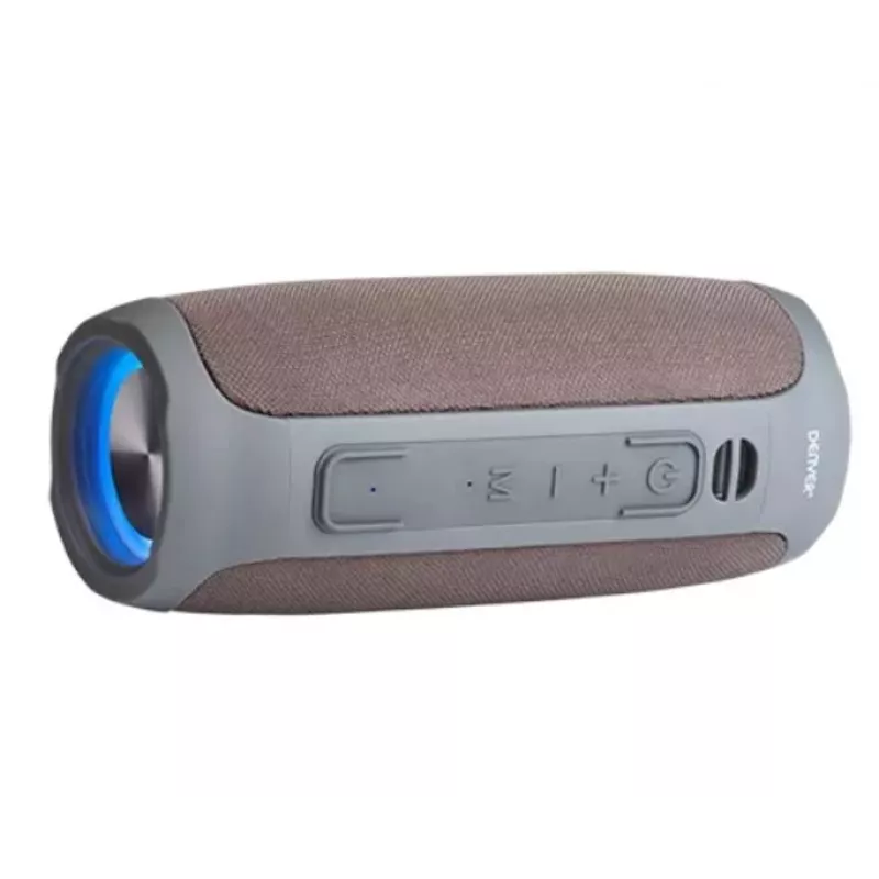 Stereo-Tragbarer Lautsprecher Denver BTV-220Grau Braun