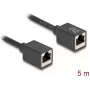 Netzwerkkabel DeLOCK 90333 RJ-45 Cat6a 5 m Schwarz