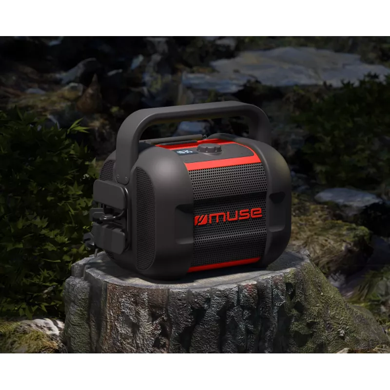 Tragbares Bluetooth-Radio Muse M-968 BTR — 40 W, NFC, wiederaufladbarer Akku