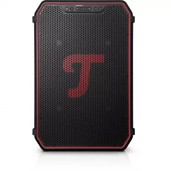 Teufel ROCKSTER NEO kabelloser Bluetooth-Lautsprecher schwarz rot (107001830)