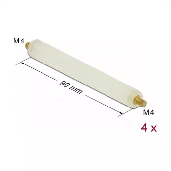 Montageset DeLOCK 60274 Kunststoff natur