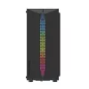 Darkflash DK151 LED Computergehäuse (schwarz) + 3 RGB-Lüfter