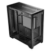 PC-Gehäuse MODECOM VOLCANO EXPANSE T Midi Tower, gehärtetes Glas, USB-C, unterstützt Micro-ATX, GPU bis zu 430 mm, CPU-Kühler bis zu 180 mm, 3x 3,5-Zoll-Einbauplätze, 2x 2,5-Zoll, schwarz