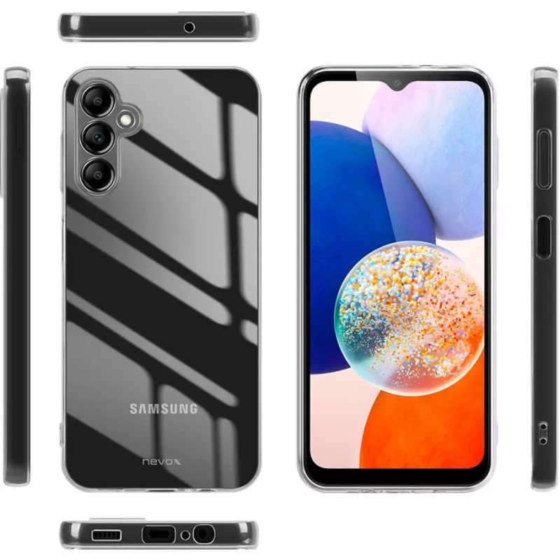 Cover Nevox StyleShell Flex für Samsung Galaxy A15 6,5 Zoll Transparent