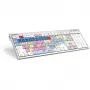 Tastatur Logickeyboard LKB-PPROCC-CWMU-FR Office USB AZERTY French White