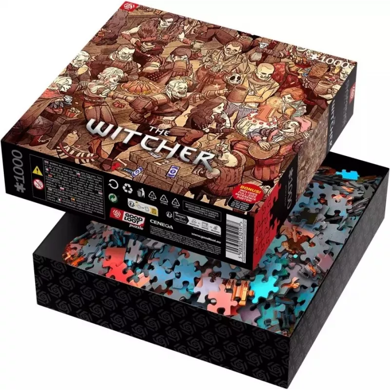 Good Loot Gaming Puzzle: The Witcher (Wiedźmin) Geburtstag, 1000 Teile