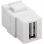Goobay 79909 - Flach - Weiß - USB A - USB A - Buchse - Buchse (79909)