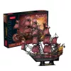 3D Puzzle cubicfun Queen Anne's Revenge Anniversary Version – Modell 306-T4040H, Sammelschiff zum Zusammenbauen