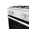 Freistehender Gasherd mit Backofen Gorenje GG5A10WFFM — 4-Flammen-Kochfeld, 70 l Backofen, emaillierte Oberfläche, weiß