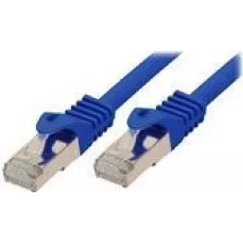 Netzwerkkabel ShiverPeaks BASIC-S Cat7 S/FTP (S-STP) blau, 1 m, RJ-45, Goldkontakte