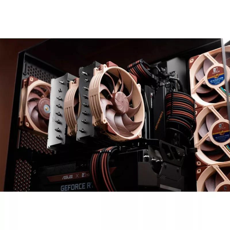 Noctua NH-D15 G2 — Dual-Fan 140 mm CPU-Kühler, Kupfer, 12 V, max. 1500 U/min, kompatibel mit LGA 1150/1151/1155/1156/1200/1700 und AM4/AM5