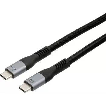 USB4-Kabel Exsys EX-K1598-2.0 — 40 Gbit/s Daten, 240 W Stromversorgung