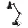 Tischleuchte ESPERANZA AVIOR E27 12W LED, schwarz, höhenverstellbar, flexibler Arm, E27-Fassung
