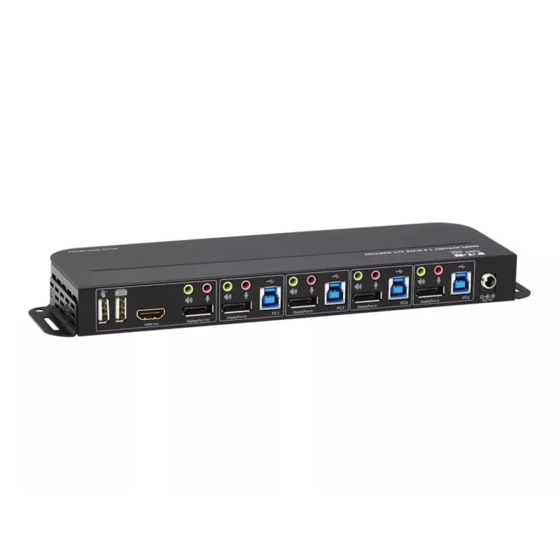Tripp Eaton Tripp Lite Serie 4-Port DisplayPort KVM mit Dual-Konsolenanschlüssen (DP und HDMI)