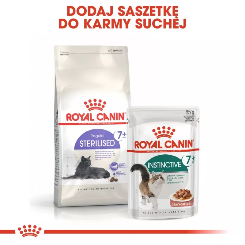 ROYAL CANIN Sterilised 7+ - Trockenfutter für Katzen - 10 kg