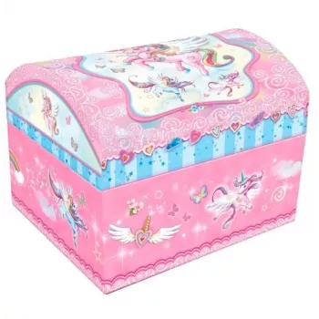 Pecoware Schmuckkasten-Spieldose - Flamingo