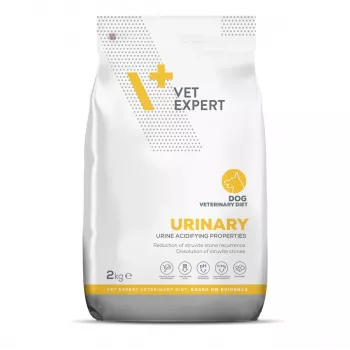 Trockenhundefutter VETEXPERT Urinary Turkey 2 kg – Veterinärdiät für erwachsene Hunde, Vorbeugung von Struvitsteinen, gluten- und sojafrei