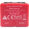 Shelly 1PM Mini Gen4 2er-Pack — Shelly Wi-Fi Smart-Relais mit Leistungsmessung, kompakte Modulbauform