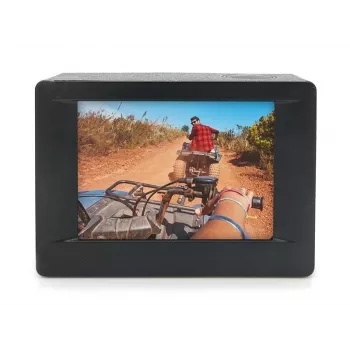Easypix GoXtreme Enduro Schwarz - Action-Kamera - montierbar - 4K / 30 fps - 8,0 MPix - Wi-Fi - bis 30 m wasserdicht - Schwarz