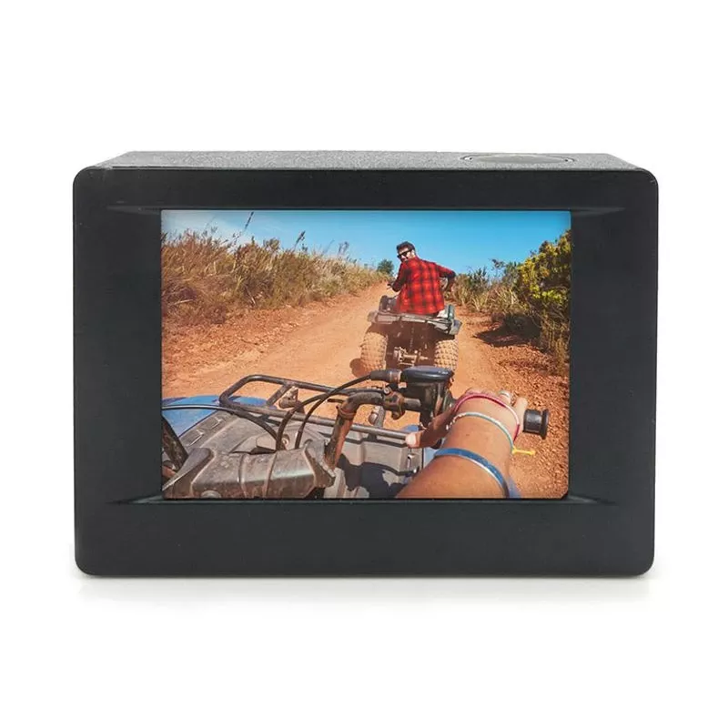 Easypix GoXtreme Enduro Schwarz - Action-Kamera - montierbar - 4K / 30 fps - 8,0 MPix - Wi-Fi - bis 30 m wasserdicht - Schwarz