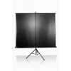 Elite Screens | Stativ/tragbare Aufstell-Leinwand | T92UWH | Diagonale 92 Zoll | 16:9 | Sichtbare Bildbreite (B) 203,2 cm | Schwarz