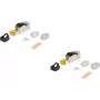 RJ45 Cat.8.1 Netzwerkstecker ShiverPeaks BS08-45001-2 Metallfeldkonfigurierbar