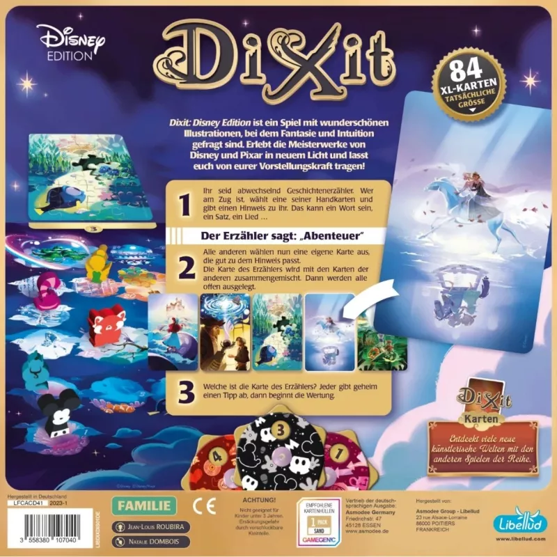 Dixit: Disney Edition, Brettspiel