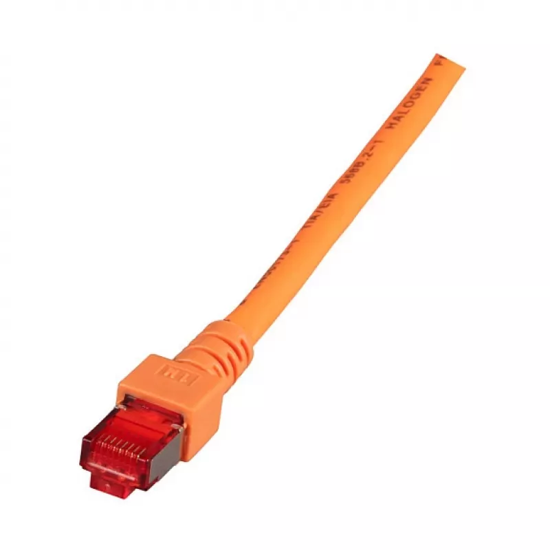 EFB-Elektronik RJ45 Patchkabel Cat.6 S/FTP LSZH orange 0,5m Hersteller: EFB Elektronik (K5516.0,5)