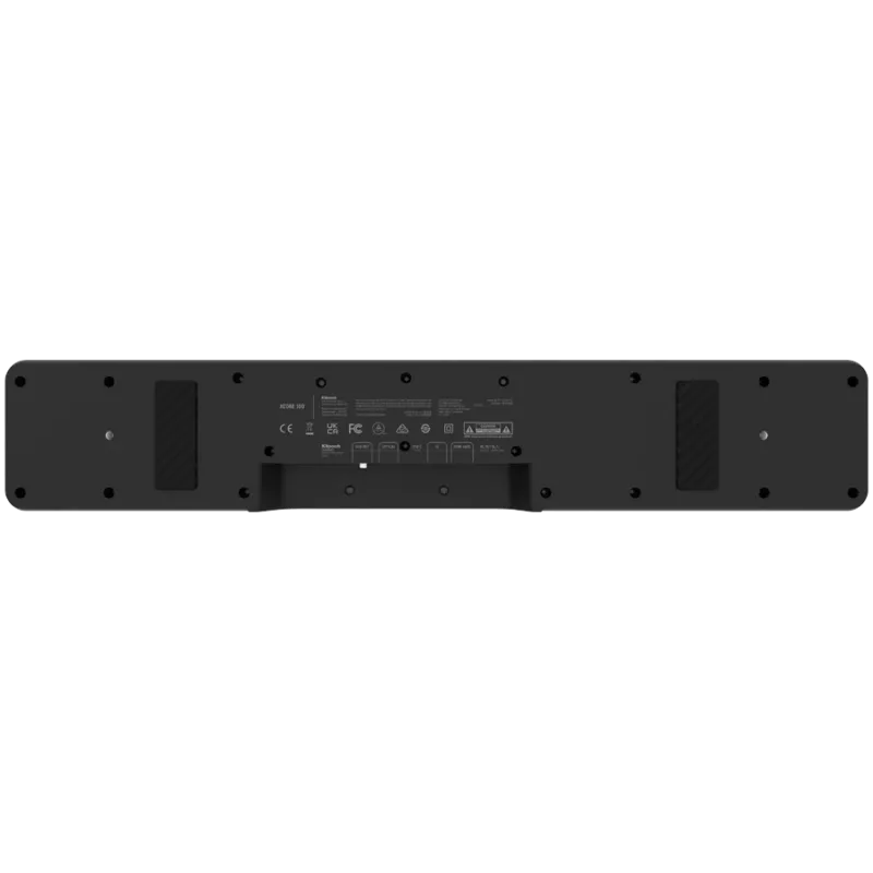 Soundbar KLIPSCH Flexus CORE 100 — 2.1 Kanäle, 100 W, integrierter Subwoofer, Grau/Walnuss