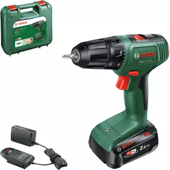 Akku-Bohrschrauber Bosch EasyDrill 18V-38 — 18V, 38 Nm Drehmoment, kompakter Akku-Bohrschrauber