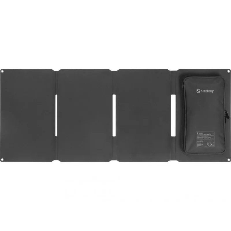 Solarladegerät SANDBERG 421-20 40W leicht – tragbares Solarpanel, 40 W Ausgang