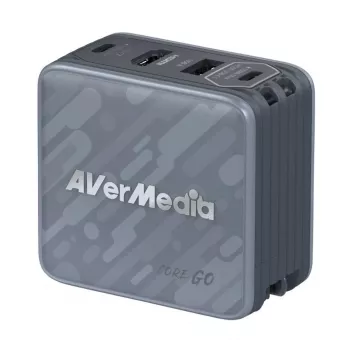 AVerMedia GC313 Universal Schwarz AC Schnellladegerät Indoor