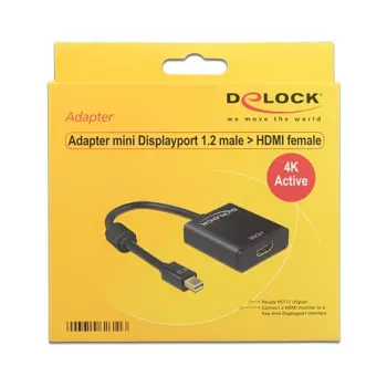 Videokabel-Adapter DeLOCK 62611 Mini DisplayPort auf HDMI