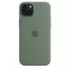 Apple iPhone 15 Plus Silikon Case mit MagSafe - Cypress