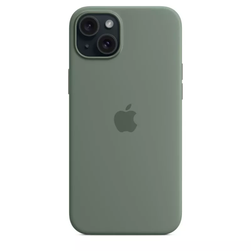 Apple iPhone 15 Plus Silikon Case mit MagSafe - Cypress