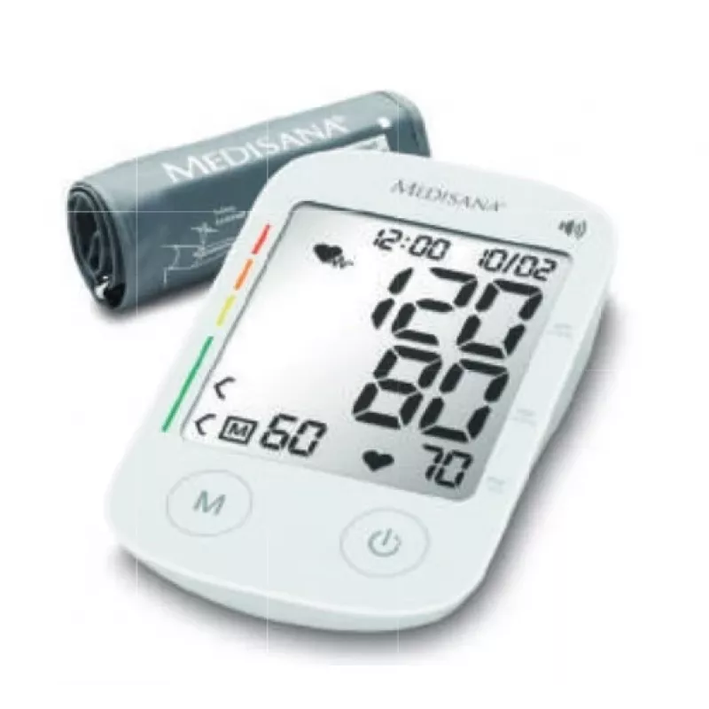 Medisana BU 535 Voice Oberarm-Blutdruckmessgerät
