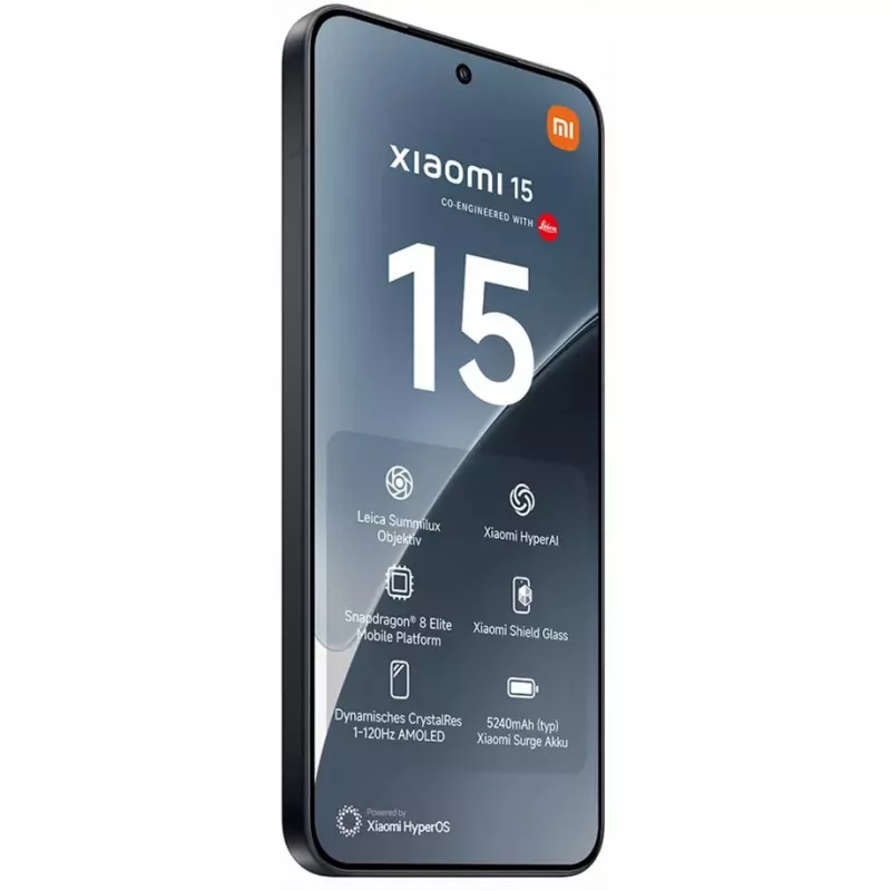 Xiaomi 15 16,1 cm (6,36 inch) 12 GB 512 GB 5240 mAh Schwarz