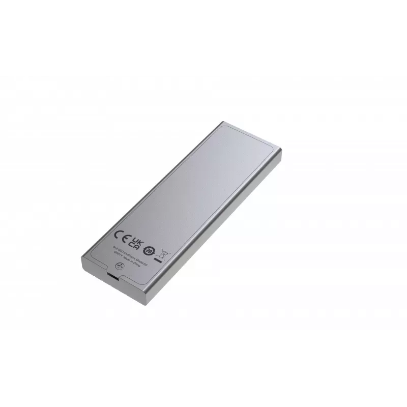SSD-Gehäuse Lexar E6 Silber M.2, PCIe, USB 3.2 Gen 2 (10 Gbit/s), USB‑C, Aluminium, einzelnes M.2 bis zu 4 TB