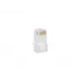 LANBERG RJ-45 Kabelverbinder PLU-5000, U/UTP (UTP) Schirmung, transluzent weiß, 100er-Pack