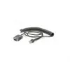 Zebra CBA-RF2-C09ZAR serielles Kabel Schwarz 2,8 m RS232 DB9