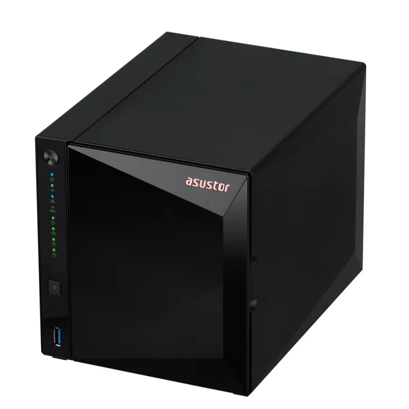 Asustor DRIVESTOR 4 Pro Gen2 AS3304T V2 NAS Realtek RTD1619B 2 GB DDR4 ADM Schwarz