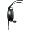 Kabelgebundenes Headset Audio-Technica ATH-GDL3 — Head-band, Supraaural, 10–35000 Hz, 220 g, Schwarz